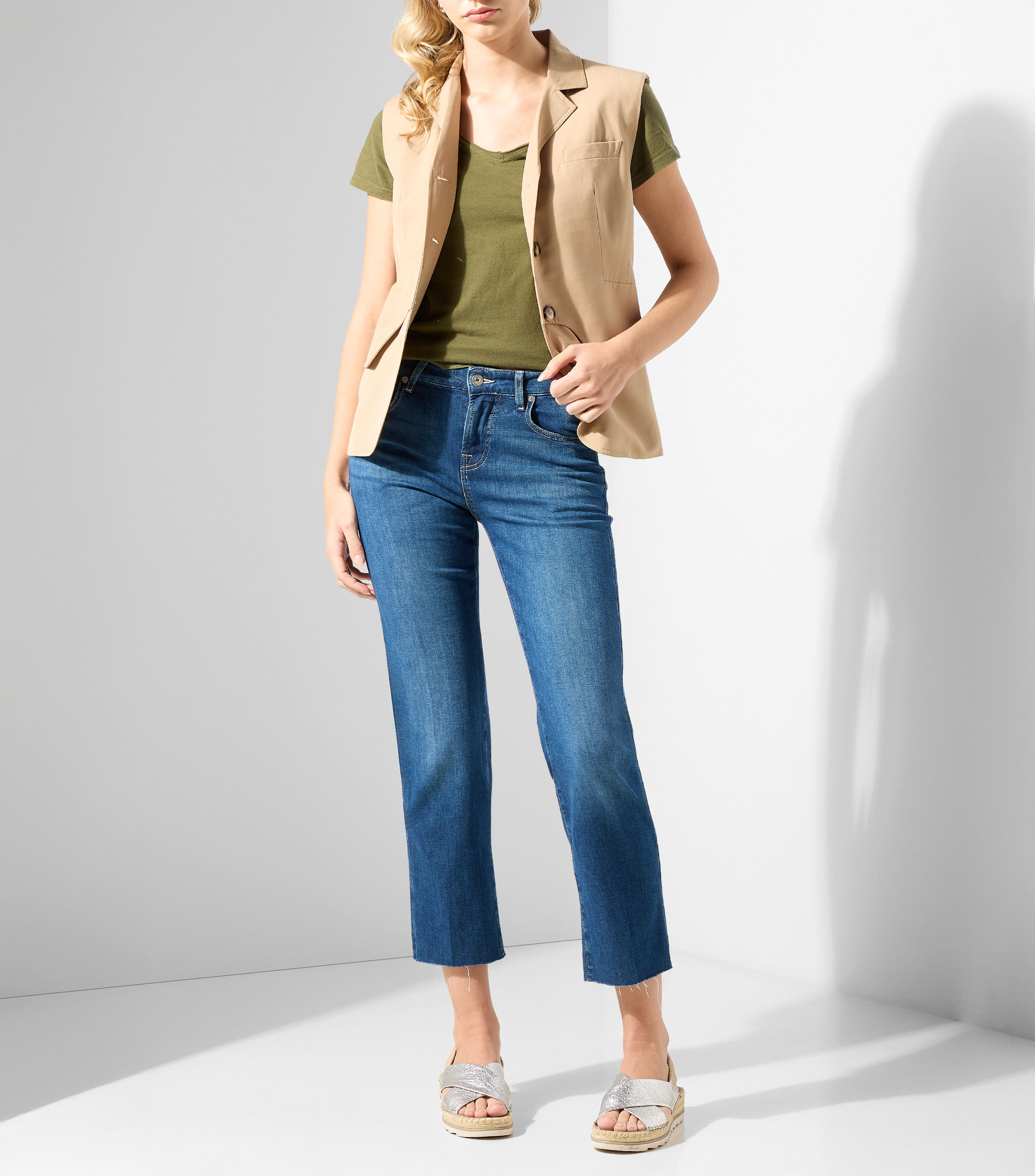 Jeans straight Mujer